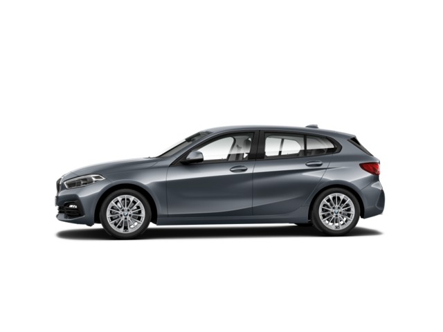 BMW Serie 1 118i color Gris. Año 2019. 103KW(140CV). Gasolina. En concesionario Augusta Aragon S.A. de Zaragoza