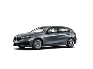 Fotos de BMW Serie 1 118i color Gris. Año 2019. 103KW(140CV). Gasolina. En concesionario Augusta Aragon S.A. de Zaragoza