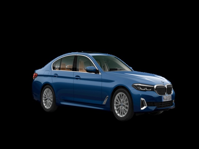 BMW Serie 5 520d color Azul. Año 2022. 140KW(190CV). Diésel. En concesionario Adler Motor S.L. TOLEDO de Toledo