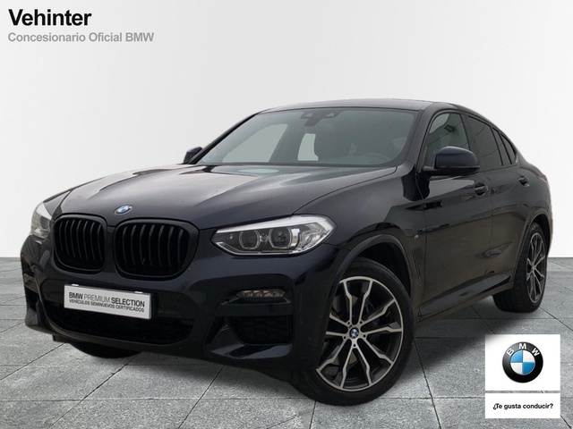 BMW X4 xDrive30i color Negro. Año 2020. 185KW(252CV). Gasolina. En concesionario Momentum S.A. de Madrid