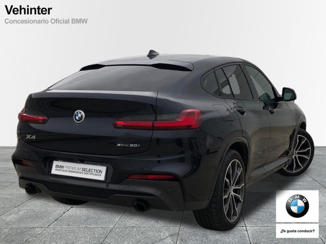 BMW X4 xDrive30i color Negro. Año 2020. 185KW(252CV). Gasolina. En concesionario Momentum S.A. de Madrid