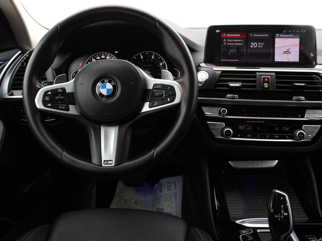 BMW X4 xDrive20d color Negro. Año 2019. 140KW(190CV). Diésel. En concesionario Augusta Aragon S.A. de Zaragoza