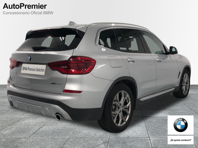 BMW X3 xDrive20d color Gris Plata. Año 2020. 140KW(190CV). Diésel. En concesionario Auto Premier, S.A. - MADRID de Madrid