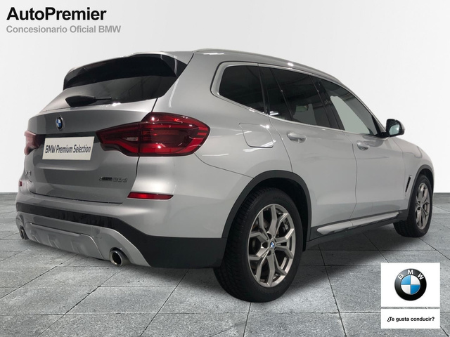 BMW X3 xDrive20d color Gris Plata. Año 2020. 140KW(190CV). Diésel. En concesionario Auto Premier, S.A. - MADRID de Madrid