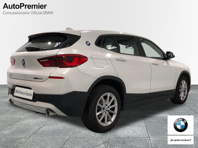 BMW X2 sDrive18d color Blanco. Año 2019. 110KW(150CV). Diésel. En concesionario Auto Premier, S.A. - MADRID de Madrid