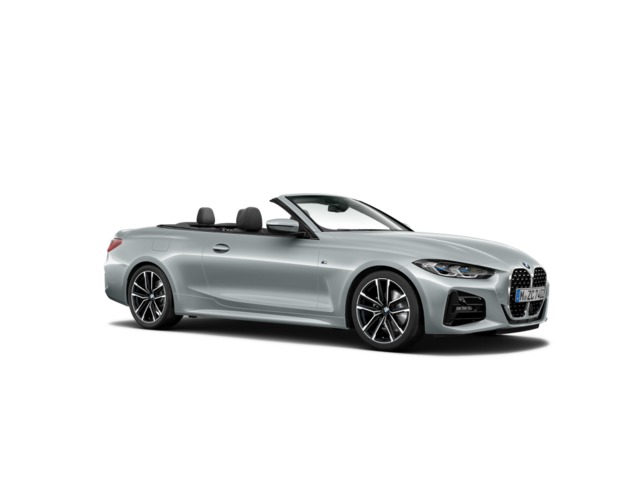 BMW Serie 4 420d Cabrio color Gris. Año 2024. 140KW(190CV). Diésel. En concesionario Automotor Premium Velázquez - Málaga de Málaga