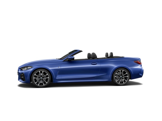 BMW Serie 4 420i Cabrio color Azul. Año 2024. 135KW(184CV). Gasolina. En concesionario Automotor Premium Viso - Málaga de Málaga