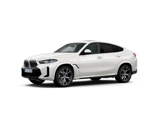 BMW X6 xDrive40d color Blanco. Año 2024. 259KW(352CV). Diésel. En concesionario Automotor Premium Viso - Málaga de Málaga