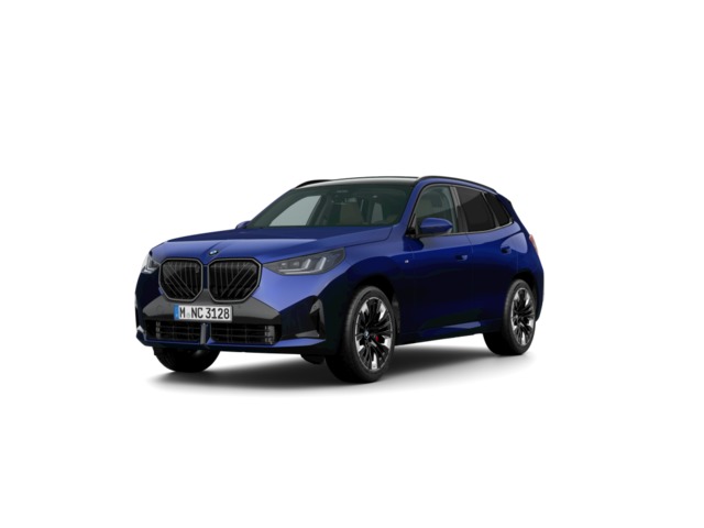 BMW X3 xDrive20d color Azul. Año 2024. 145KW(197CV). Diésel. En concesionario Movilnorte El Plantio de Madrid