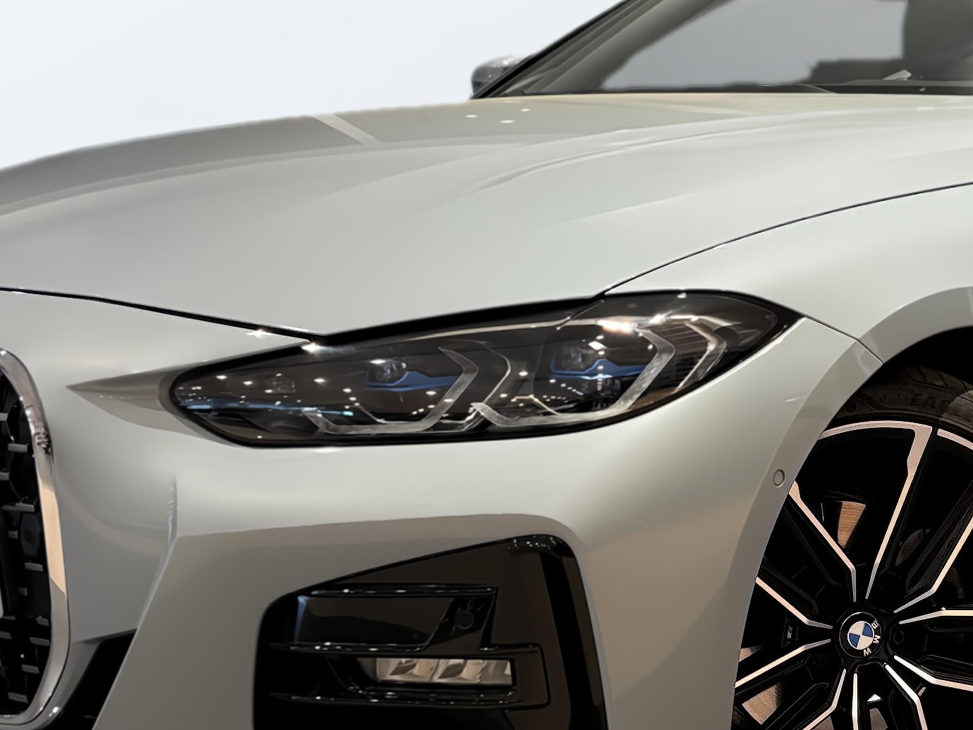 BMW Serie 4 420d Cabrio color Gris. Año 2024. 140KW(190CV). Diésel. En concesionario Automotor Premium Velázquez - Málaga de Málaga