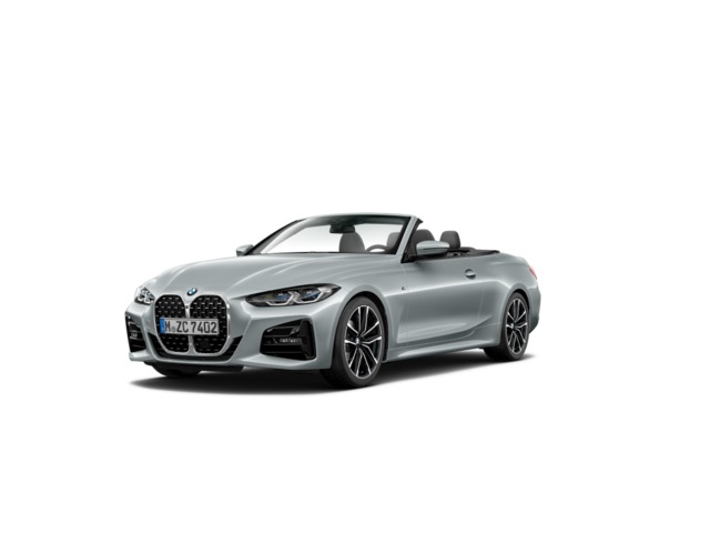 BMW Serie 4 420i Cabrio color Gris. Año 2024. 135KW(184CV). Gasolina. En concesionario Automotor Premium Viso - Málaga de Málaga