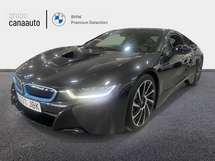 Fotos de BMW i8 i8 Coupe color Gris. Año 2014. 266KW(362CV). Híbrido Electro/Gasolina. En concesionario CANAAUTO - LAS CHAFIRAS de Sta. C. Tenerife