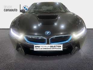 Fotos de BMW i8 i8 Coupe color Gris. Año 2014. 266KW(362CV). Híbrido Electro/Gasolina. En concesionario CANAAUTO - LAS CHAFIRAS de Sta. C. Tenerife