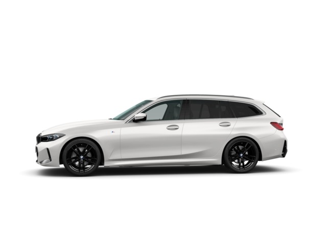 BMW Serie 3 320d Touring color Blanco. Año 2024. 140KW(190CV). Diésel. En concesionario BYmyCAR Madrid - Alcalá de Madrid