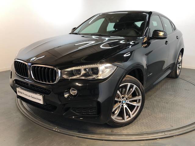 BMW X6 xDrive30d color Negro. Año 2016. 190KW(258CV). Diésel. En concesionario Proa Premium Palma de Baleares