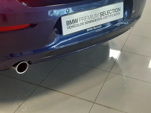 BMW Serie 1 118i color Azul. Año 2019. 100KW(136CV). Gasolina. En concesionario Automoviles Bertolin S.L. de Valencia