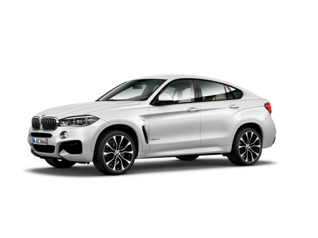 BMW X6 xDrive40d color Blanco. Año 2018. 230KW(313CV). Diésel. En concesionario Automotor Costa, S.L.U. de Almería