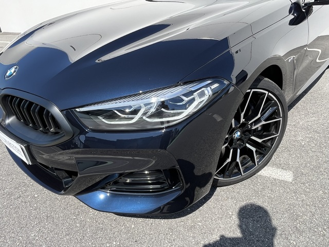 BMW Serie 8 840d Gran Coupe color Negro. Año 2024. 250KW(340CV). Diésel. En concesionario Novomóvil Oleiros de Coruña