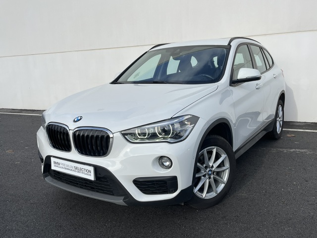 BMW X1 sDrive18d color Blanco. Año 2019. 110KW(150CV). Diésel. En concesionario Novomóvil Oleiros de Coruña