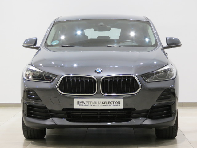 BMW X2 sDrive16d color Gris. Año 2021. 85KW(116CV). Diésel. En concesionario GANDIA Automoviles Fersan, S.A. de Valencia