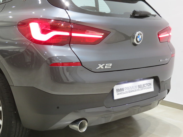 BMW X2 sDrive16d color Gris. Año 2021. 85KW(116CV). Diésel. En concesionario GANDIA Automoviles Fersan, S.A. de Valencia