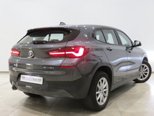 BMW X2 sDrive16d color Gris. Año 2021. 85KW(116CV). Diésel. En concesionario GANDIA Automoviles Fersan, S.A. de Valencia