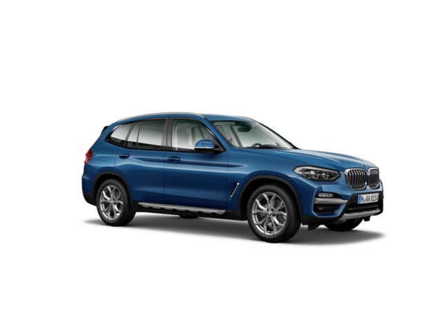 BMW X3 xDrive20d color Azul. Año 2021. 140KW(190CV). Diésel. En concesionario GANDIA Automoviles Fersan, S.A. de Valencia