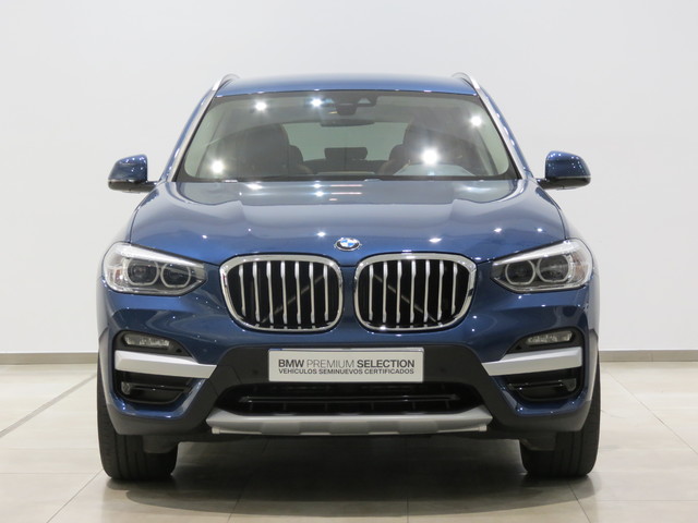 BMW X3 xDrive20d color Azul. Año 2020. 140KW(190CV). Diésel. En concesionario GANDIA Automoviles Fersan, S.A. de Valencia