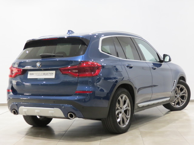 BMW X3 xDrive20d color Azul. Año 2020. 140KW(190CV). Diésel. En concesionario GANDIA Automoviles Fersan, S.A. de Valencia