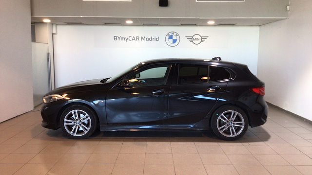 BMW Serie 1 116d color Negro. Año 2020. 85KW(116CV). Diésel. En concesionario BYmyCAR Madrid - Alcalá de Madrid