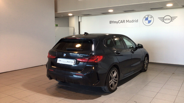 BMW Serie 1 116d color Negro. Año 2020. 85KW(116CV). Diésel. En concesionario BYmyCAR Madrid - Alcalá de Madrid