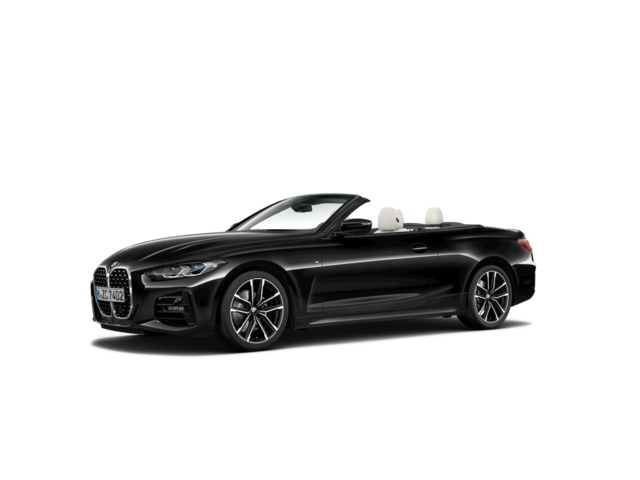 BMW Serie 4 420d Cabrio color Negro. Año 2024. 140KW(190CV). Diésel. En concesionario Automotor Premium Marbella - Málaga de Málaga