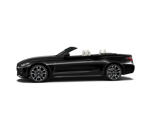 BMW Serie 4 420d Cabrio color Negro. Año 2024. 140KW(190CV). Diésel. En concesionario Automotor Premium Marbella - Málaga de Málaga