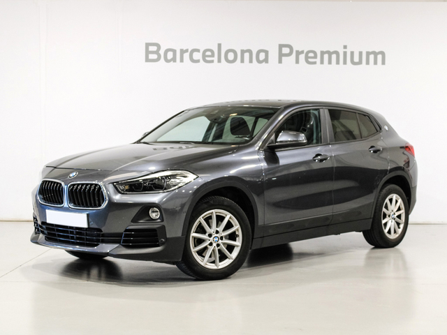 BMW X2 sDrive18d color Gris. Año 2020. 110KW(150CV). Diésel. En concesionario Barcelona Premium -- GRAN VIA de Barcelona