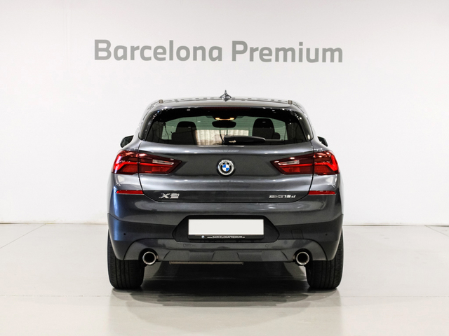 BMW X2 sDrive18d color Gris. Año 2020. 110KW(150CV). Diésel. En concesionario Barcelona Premium -- GRAN VIA de Barcelona