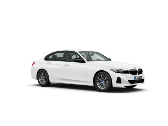 BMW Serie 3 320e color Blanco. Año 2024. 150KW(204CV). Híbrido Electro/Gasolina. En concesionario BMW Marcos Automoción de Valencia