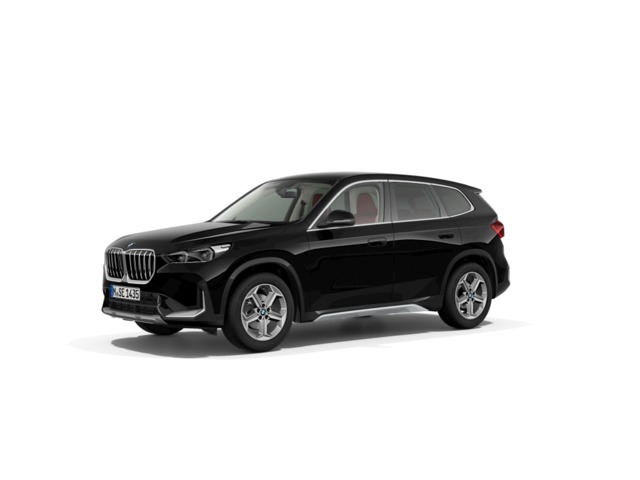 BMW X1 sDrive18i color Negro. Año 2024. 100KW(136CV). Gasolina. En concesionario BMW Marcos Automoción de Valencia
