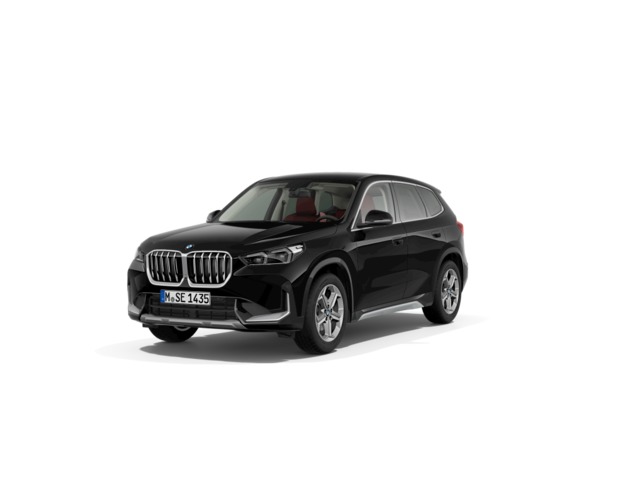 BMW X1 sDrive18i color Negro. Año 2024. 100KW(136CV). Gasolina. En concesionario BMW Marcos Automoción de Valencia