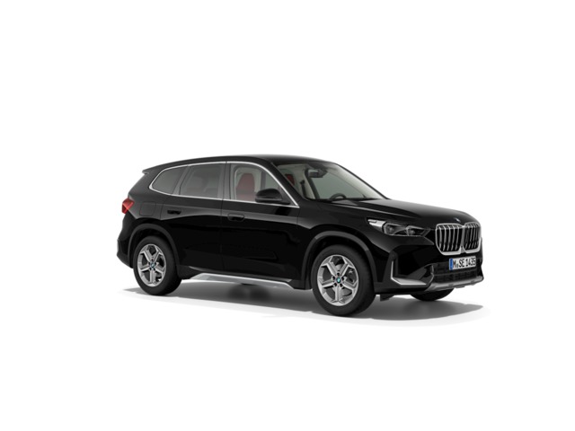 BMW X1 sDrive18i color Negro. Año 2024. 100KW(136CV). Gasolina. En concesionario BMW Marcos Automoción de Valencia