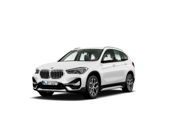 BMW X1 sDrive18d color Blanco. Año 2021. 110KW(150CV). Diésel. En concesionario Caetano Cuzco, Alcalá de Madrid