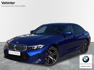 Fotos de BMW Serie 3 320d color Azul. Año 2024. 140KW(190CV). Diésel. En concesionario Vehinter Getafe de Madrid