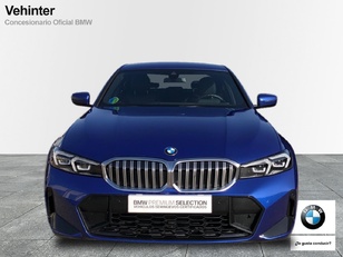 Fotos de BMW Serie 3 320d color Azul. Año 2024. 140KW(190CV). Diésel. En concesionario Vehinter Getafe de Madrid
