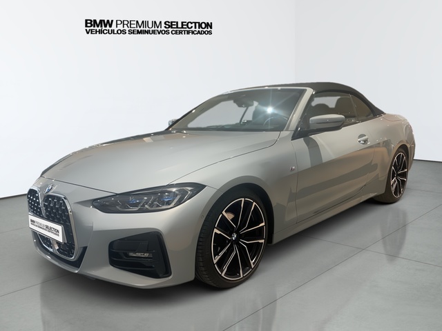 BMW Serie 4 420d Cabrio color Gris. Año 2024. 140KW(190CV). Diésel. En concesionario Automotor Premium Marbella - Málaga de Málaga