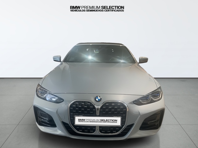 BMW Serie 4 420d Cabrio color Gris. Año 2024. 140KW(190CV). Diésel. En concesionario Automotor Premium Marbella - Málaga de Málaga