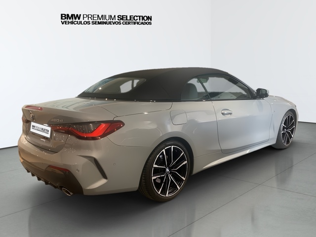 BMW Serie 4 420d Cabrio color Gris. Año 2024. 140KW(190CV). Diésel. En concesionario Automotor Premium Marbella - Málaga de Málaga