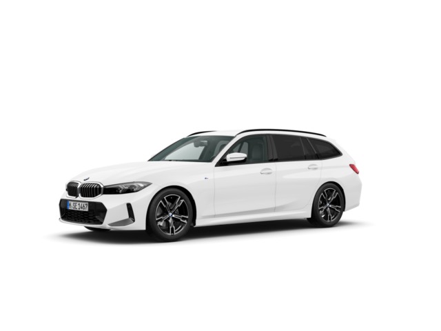 BMW Serie 3 318d Touring color Blanco. Año 2024. 110KW(150CV). Diésel. En concesionario Engasa S.A. de Valencia