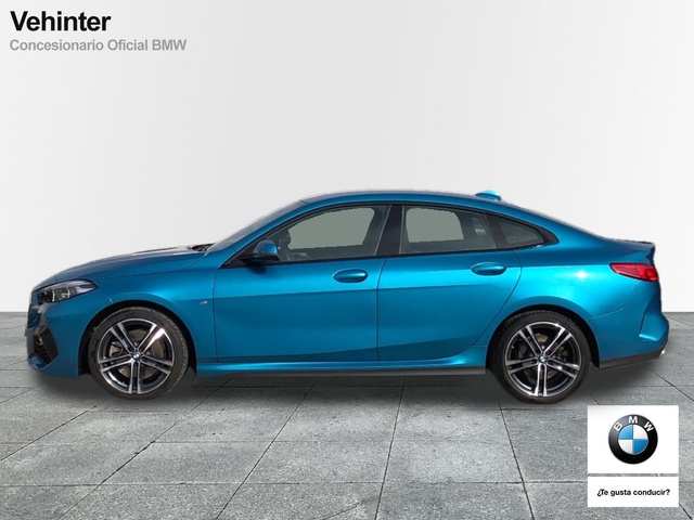 BMW Serie 2 220d Gran Coupe color Azul. Año 2020. 140KW(190CV). Diésel. En concesionario Vehinter Getafe de Madrid