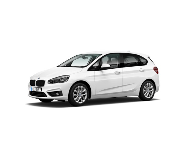 BMW Serie 2 218d Active Tourer color Blanco. Año 2015. 110KW(150CV). Diésel. En concesionario Novomóvil Oleiros de Coruña