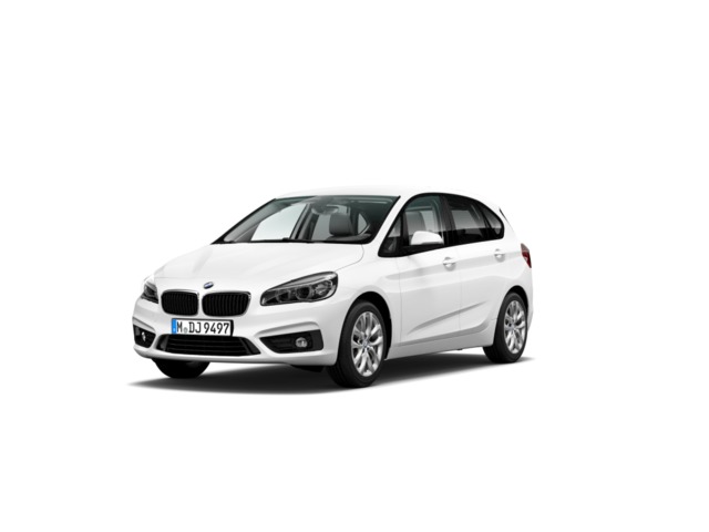 BMW Serie 2 218d Active Tourer color Blanco. Año 2015. 110KW(150CV). Diésel. En concesionario Novomóvil Oleiros de Coruña