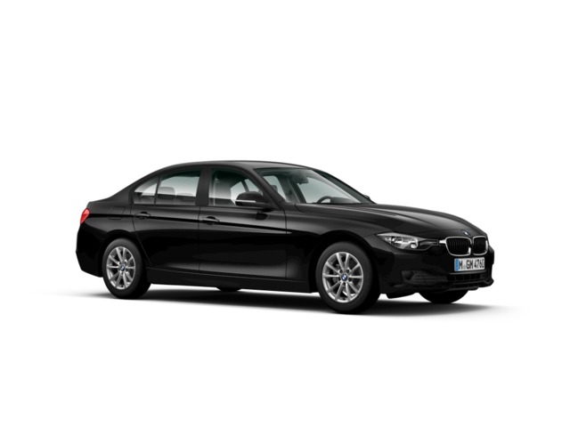 BMW Serie 3 320d color Negro. Año 2014. 135KW(184CV). Diésel. En concesionario Novomóvil Oleiros de Coruña